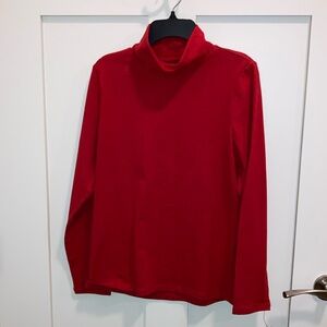 Petite NWT red turtleneck. Talbots.